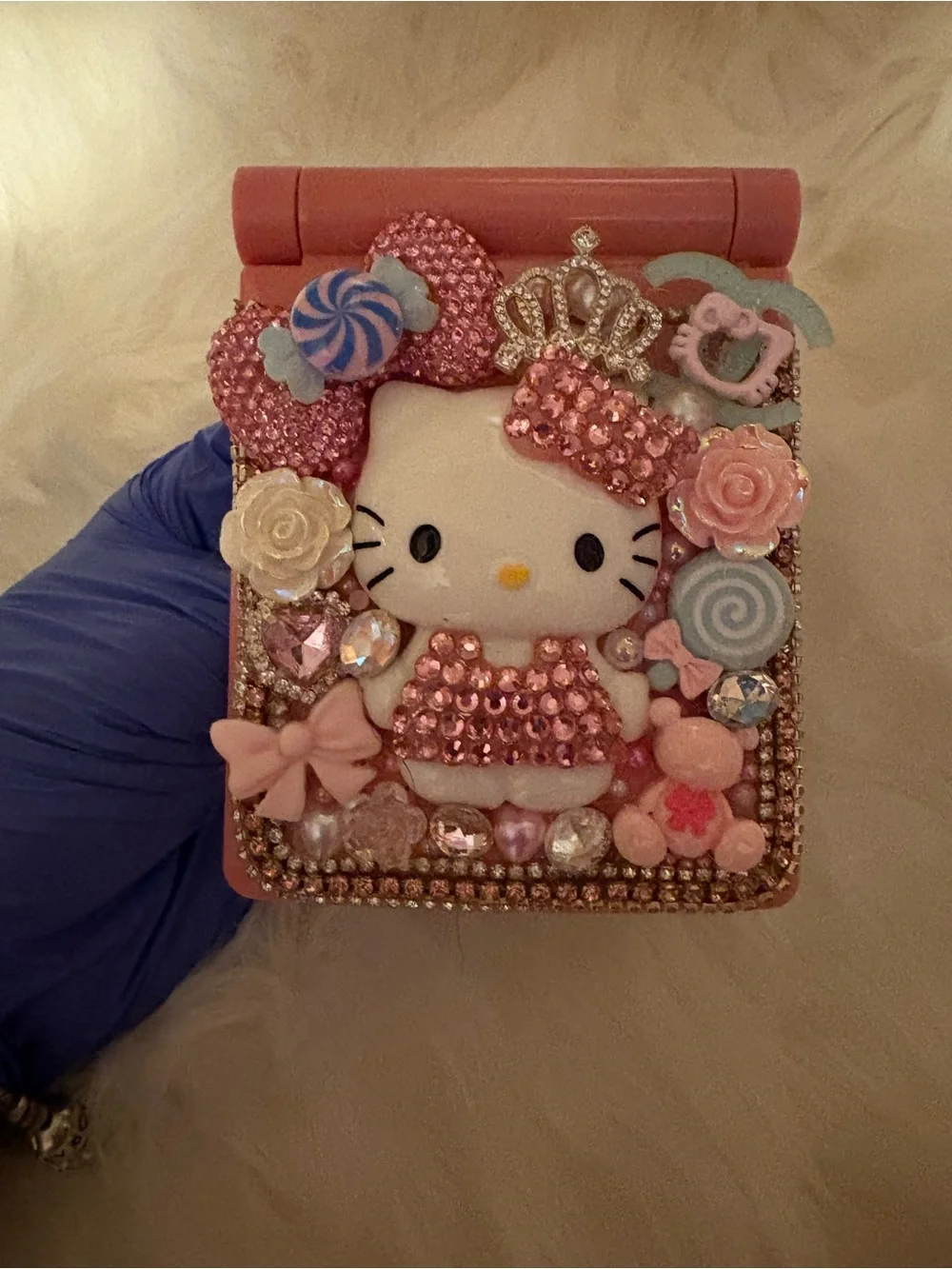 Hello Kitty Pink Jeweled Kids Sunglasses Case